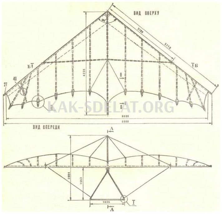Как сделать дельтаплан в домашних условиях