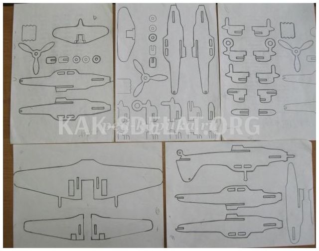 Как сделать деревянный самолет своими руками