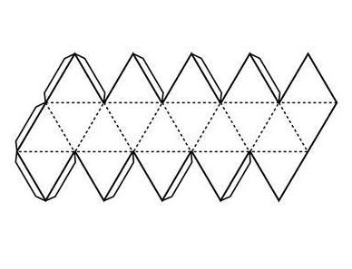 Как сделать правильный многогранник из бумаги