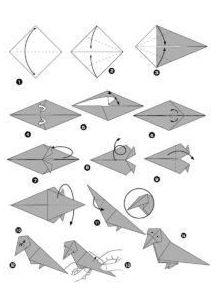 Как сделать ворону из бумаги своими руками