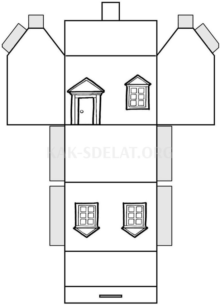 Как сделать макет дома своими руками